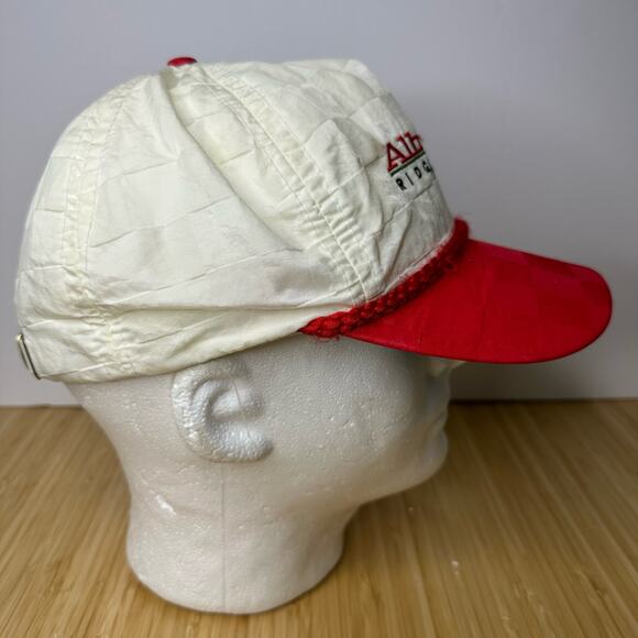 Vintage Albion Ridges Golf Course Hat White Red Cap Strapback Minnesota - Picture 7 of 11